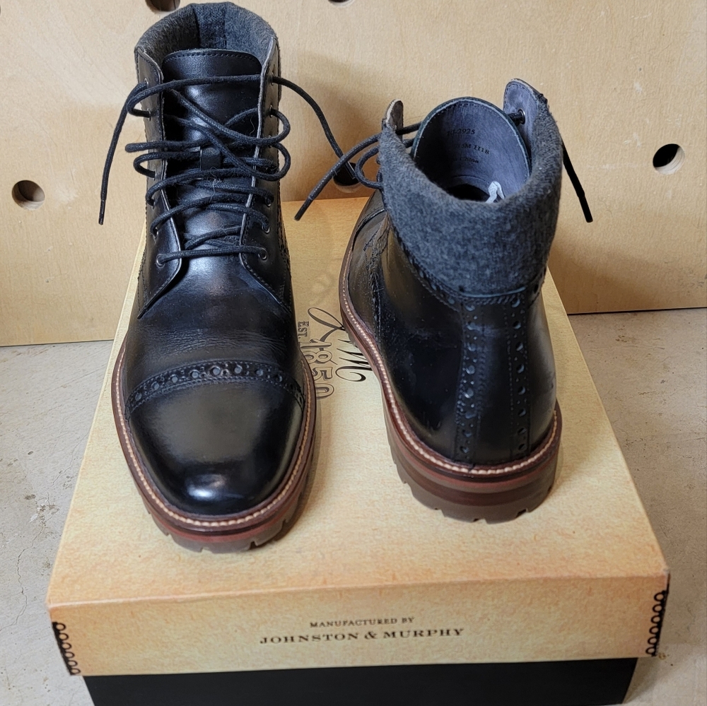 Johnson & Murphy Cap Toe Boot - image 3